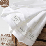 חולצת כותנה אוברסייז לגברים 240 גרם